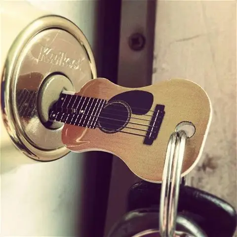 gitaarvormige sleutel