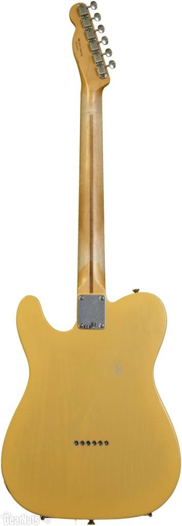 Fender Road Worn '50s Telecaster achterkant gitaar